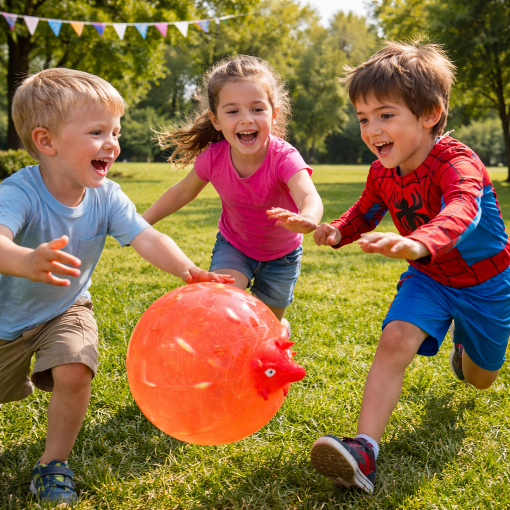 Dinosaur Balloon Ball – Outdoor Toy for Kids & Backyard Play