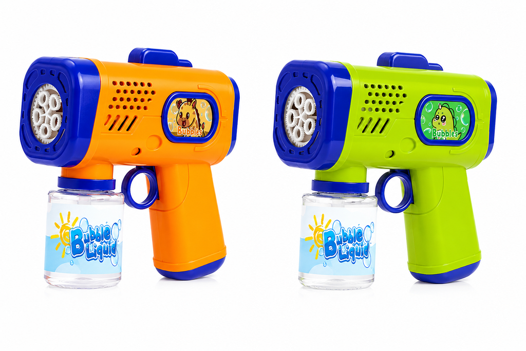 Automatic Bubble Gun for Kids — Hundreds of bubbles per minute, zero effort