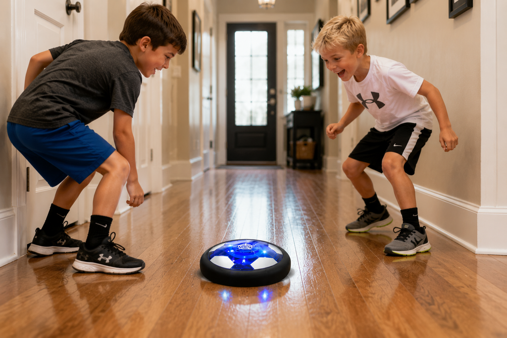 Hover Soccer Ball — Indoor soccer that actually works and won't wreck your house