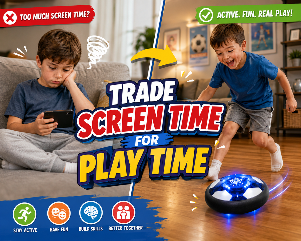 Hover Soccer Ball — Indoor soccer that actually works and won't wreck your house