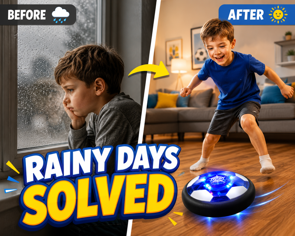 Hover Soccer Ball — Indoor soccer that actually works and won't wreck your house